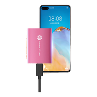 惠普（HP）4TB 移动固态硬盘P900（PSSD）USB3.2Gen2 ssd 2000MB/s Type-C接口 适配惠普电脑手机 樱花粉