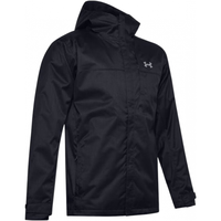 安德玛(UNDERARMOUR)三合一外套男装 秋冬季运动服抓绒保暖内胆户外防风连帽夹克 /可拆卸内胆/黑色 M/170/92A