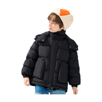 雪中飞 SNOWFLYING 儿童羽绒服男童冬季加厚中大童装工装女童面包羽绒服