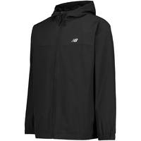 NEW BALANCE 24年连帽外套男 经典简约休闲运动跑步服MJ41018 BK L