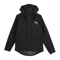 PUMA 彪马 官方 新款男女同款户外实用机能风连帽外套 OUTDOOR 683477 黑色-01 L(180/100A)