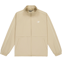 new balance 外套男款24年简约舒适运动休闲梭织夹克NAE11191 BEI 2XL