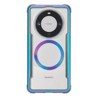 决色（DEFENSE）华为Mate60Pro/Pro+手机壳防摔全包磁吸轻薄透明硬壳软胶商务轻奢个性保护壳 极光色