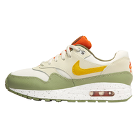 NIKE 耐克男女运动鞋AIR MAX 1气垫缓震大童休闲跑步鞋 山峰白/硫磺色-绿-蓝-篝火橙 40码
