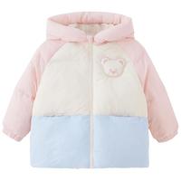 Paw in Paw PawinPaw卡通小熊童装23年冬新男女宝宝保暖连帽羽绒服外套面包服