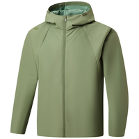 匹克运动外套男防泼水户外冲锋风衣加绒保暖梭织防风摇粒绒夹克 翠绿-【升级版不加绒款】 2XL 银灰-不加绒 X2L