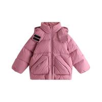 沫沫童装冬装女童冬季羽绒服女2023儿童洋气短款加厚大童外套