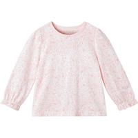 YeeHoO英氏童装家居服套头睡衣女宝长袖居家上衣春夏Z 春季 粉花影集 110cm
