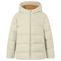 BOSIDENG 波司登 新年红色男女儿童羽绒服2023三防抑菌绒连帽保暖外套T30133550 燕麦色7185 150/72