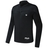 FILA 斐乐 男款拉链夹克外套 A11M311508FBK