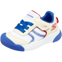 Skechers斯凯奇幼童鞋男童护脚学步鞋魔术贴小童运动鞋407321N NAT自然色 24