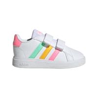 GRAND COURT魔术贴运动学步鞋男女婴童adidas阿迪达斯outlets