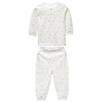 丽婴房(Les enphants)童装儿童内衣套装婴儿衣服秋冬男女宝宝纯棉内衣套装儿童舒适秋衣 动物乐园白底印图-半高领 80cm/1岁