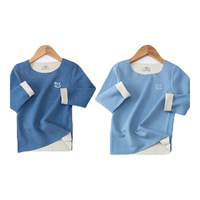 北极绒儿童保暖内衣套装无痕发热加绒德加厚秋冬宝宝男女大童秋衣秋裤 160身高145-160cm,70-90斤