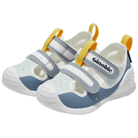 Ginoble 基诺浦 宝宝学步鞋24夏季软底透气婴儿凉鞋男女8-18个月儿童机能鞋 GB2193 灰蓝/水疗蓝 115
