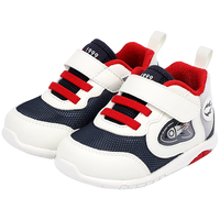 江博士步前鞋 春季男女童透气幼儿宝宝鞋B13241W007米/蓝 19 19 脚长约10.7-11.3