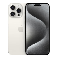 Apple iPhone 15 Pro Max A17 Pro芯片 白色钛金属 256GB 5G手机