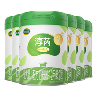 FIRMUS 飞鹤 淳芮有机A2β酪蛋白奶源版2段（6-12月龄）婴儿配方奶粉750g*6