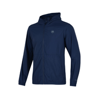 斯凯奇Skechers舒适休闲运动外套P224M032 海军学院蓝/02MZ(男) L