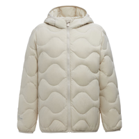 波司登（BOSIDENG）2024春羽绒服男女童短款轻暖百搭连帽儿童装羽绒服T40135500 燕麦色7185 160/80
