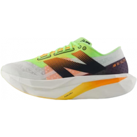 NEW BALANCE男鞋女鞋竞速碳板马拉松跑步鞋SC Elite v4系列 白色/深灰/柠檬黄 女款 WRCELLA4 36 (女款脚长22.5cm)