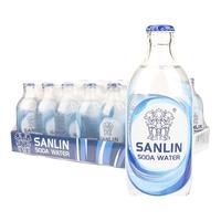 【三麟】三麟苏打汽水335ml*24瓶整箱气泡水 无糖