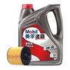 美孚（Mobil）美孚速霸高性能矿物质汽机油5W-30SN4L 含机滤包安装 矿物油5W-30 SN级