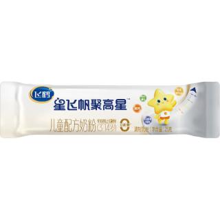 飞鹤 星飞帆聚高星系列 儿童奶粉 国产版 4段 25g