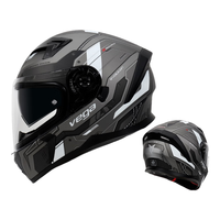 VEGA SA-39 美国摩托车头盔男女四季 进化论灰