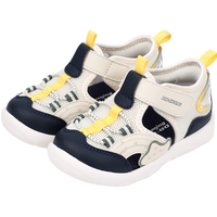 DR.KONG 江博士 夏季男女童可爱卡通萌宝学步鞋 透气幼儿童鞋 魔术贴儿童凉鞋 米/蓝 27码 16.2-16.8
