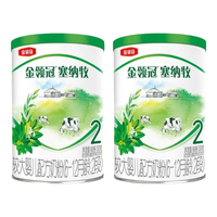 【会员新享 新国标】金领冠塞纳牧2段有机婴幼儿牛奶粉130g*2罐