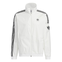 adidas款运动立领夹克外套男女阿迪达斯三叶草 亮白 L