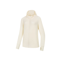 乔丹QIAODAN防晒衣女防紫外线UPF100+冰丝皮肤衣风衣外套冰皮防晒服 鸽灰色 170/L