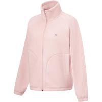 LI-NING 李宁 摇粒绒外套女士秋季开衫风衣抗菌保暖户外运动服