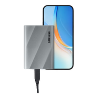  SAMSUNG/三星 MU-PK4T0G NVMe传输速度2000MB/s 移动固态硬盘  星际灰 4TB