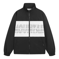 马克华菲【印花拼接】夹克男2024春季新款立领宽松潮流百搭休闲男士外套