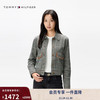 TOMMY HILFIGER 女装纽扣衬衫千鸟格夹克
