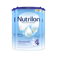 Nutrilon 诺优能 荷兰牛栏（Nutrilon）HMO宝宝婴幼儿奶粉诺优能原装进口DHA牛奶 4段3罐（1-2岁）至25年6月