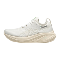 亚瑟士ASICS跑步鞋女鞋舒适耐磨运动鞋透气回弹缓震跑鞋 GEL-NIMBUS 26 白色/白色 36