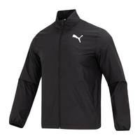 彪马（PUMA）外套男装 春夏运动服休闲立领防风衣训练跑步透气夹克男 经典小标/立领/薄款/主推款 M(175/96A) XL(185/104A)