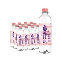 可口可乐 纯悦苏打水PH9.0+白桃口味450ml*15瓶整箱水