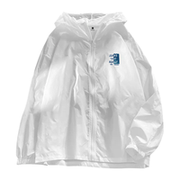 真维斯（Jeanswest）冰丝防晒衣男2024年夏季轻薄男款防晒服男士户外连帽夹克外套 蓝灰(JZS星空蓝X) 4XL