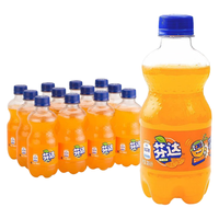Fanta 芬达 可口可乐（Coca-Cola）迷你可乐汽水碳酸饮料瓶装小瓶  300mL 12瓶 2箱 芬达橙味