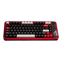 PIIFOX 三模 磁轴机械键盘  凯华冰淇淋磁轴 红黑 RGB