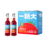 一颗大™ 番茄气泡水 果蔬汁饮料 熬煮工艺 0脂0蔗糖0防腐剂 275ml*6瓶
