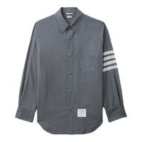 THOM BROWNE/汤姆·布朗 英伦气质 男士衬衫式夹克 GYX/中灰色,NYX/藏青色 0,1,2,3,4,5,6