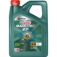 嘉实多(Castrol)磁护全合成机油 润滑油 5W-40 SP A3/B4 4L 汽车保养