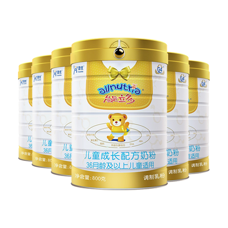  Ausnutria/澳优 荷兰 婴幼儿配方奶粉  800g 6罐