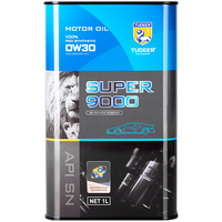 拓尔(TUOEER)PAO全合成机油0W-30 SN级新加坡原材料汽机油高性能润滑油 S9000 1+4L