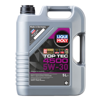 力魔（LIQUI MOLY）德国全合成机油 发动机润滑油  低灰分国六标准汽机油 顶技4500 5W30 C1 1L